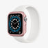 ACS05458 - Apple Watch Ultra (Apple Watch (49mm)) Case Thin Fit in black showing the front